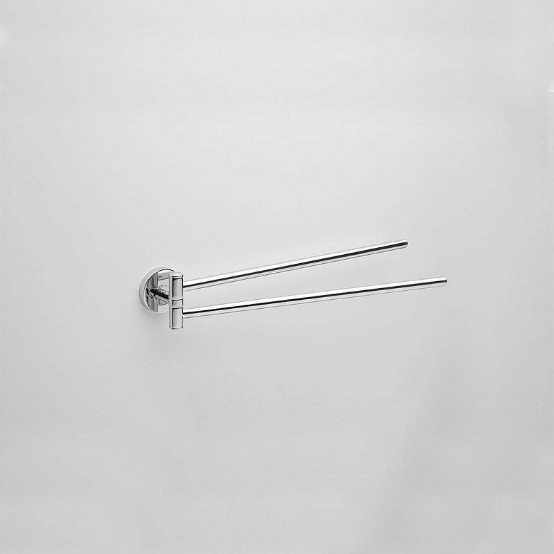 A5532664 Bliss Двойная вешалка-вертушка для полотенец 38 см хром шт AM.PM Bliss L - Вид №4