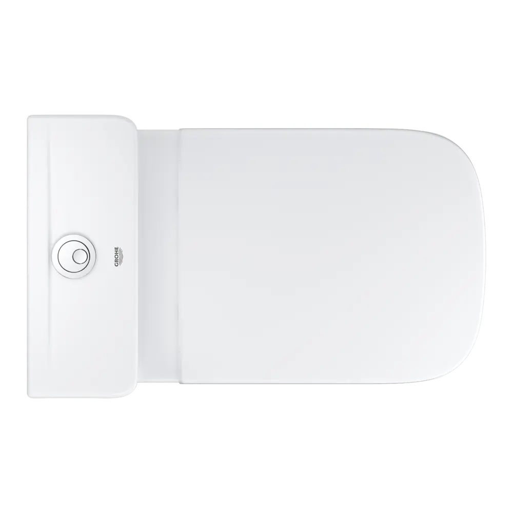Унитаз-компакт Grohe Clova Ceramic горизонтальный выпуск двойной слив 83247240 STLM-2064507 - Вид №2