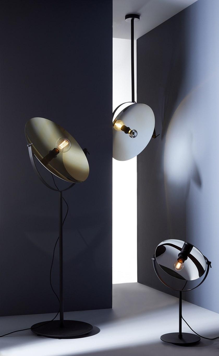 RADAR INTERIOR Регулируемая металлическая настольная лампа прямого света в современном стиле Cyclope sun-id-1344822 - Вид №5