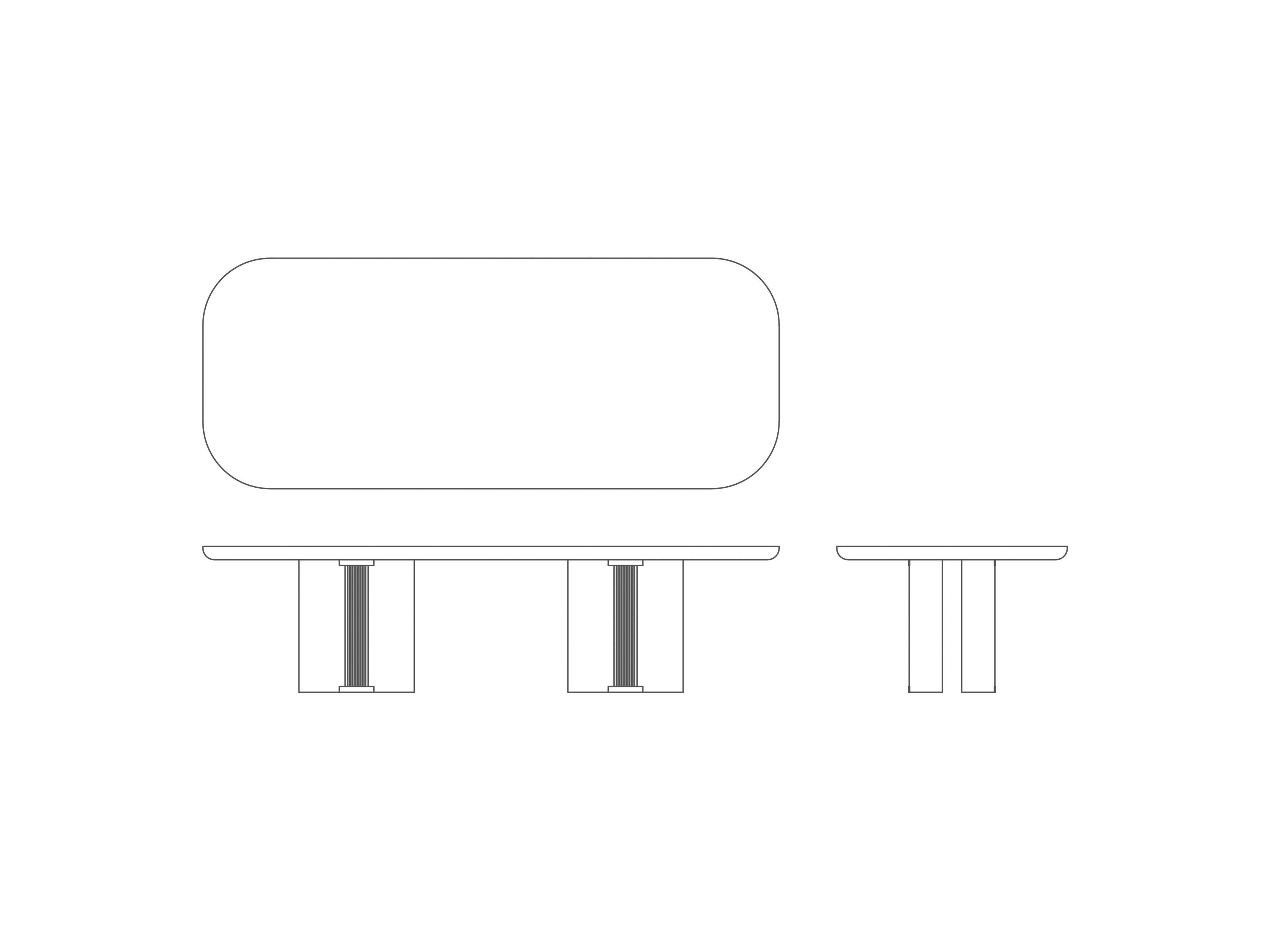 Прямоугольный обеденный стол Casa Magna BACALL ARCH-00037826 - Вид №5