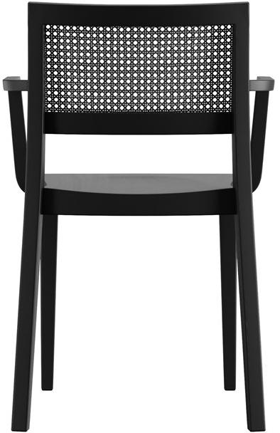 horgenglarus Штабелируемый стул из массива дерева с подлокотниками Lyra 6-540a - Вид №9