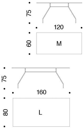 Danese Milano Прямоугольный стол из крашеного металла sun-id-1384417 - Вид №5
