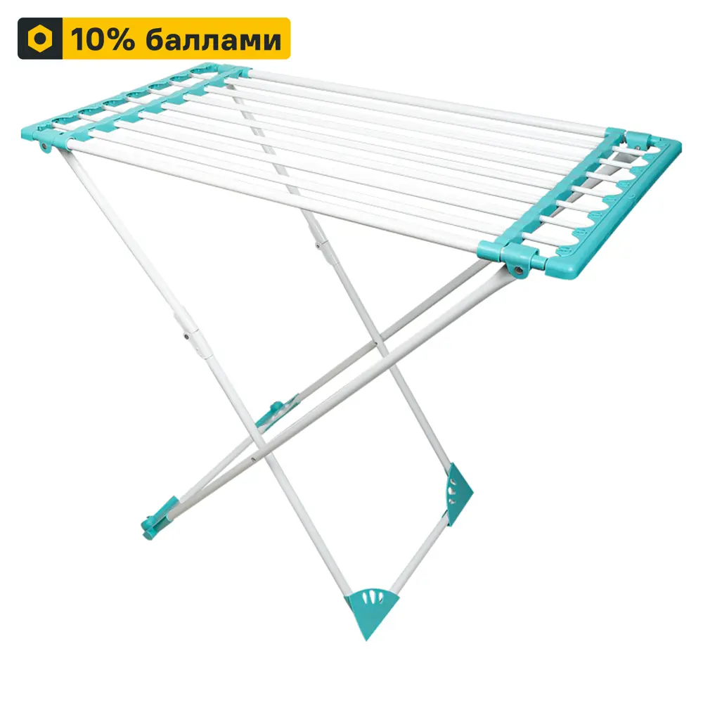 HAUSMANN Aura Deluxe - складная напольная сушилка для белья с регулируемыми прутьями 86421708 STLM-0068902