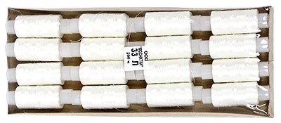 33Л Нитки лавсан 100% полиэфир 200 м №115 ЧЕРНЫЙ Santreyd 