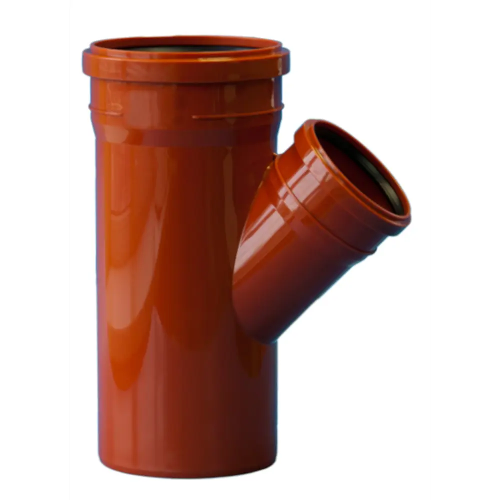 PESTAN Наружный канализационный тройник 45° 200×160 мм 83023269 STLM-1404314