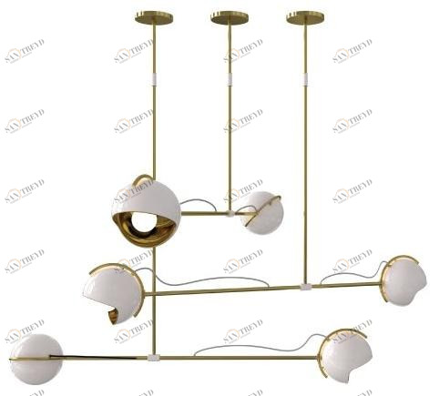 Delightfull Светодиодный потолочный светильник sun-id-1496890