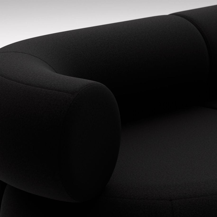 3-местный модульный тканевый диван Tom Dixon Fat ARCH-00088456 - Вид №11
