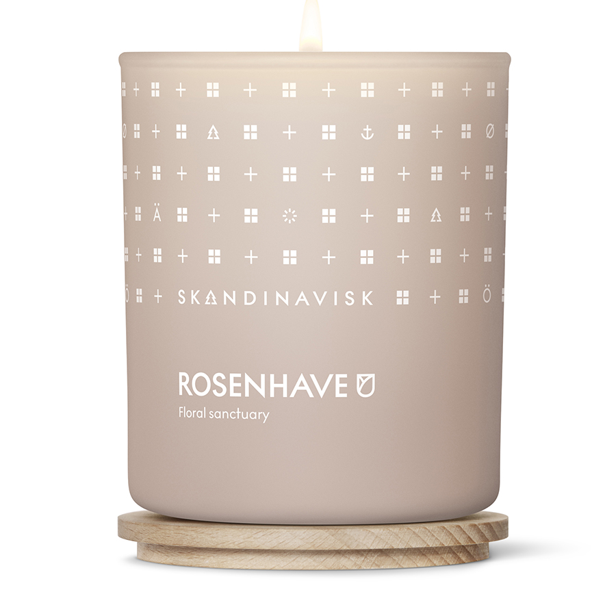 SK20110 Свеча ароматическая rosenhave с крышкой, 200 г (новая) S K A N D I N A V I S K  - Вид №3