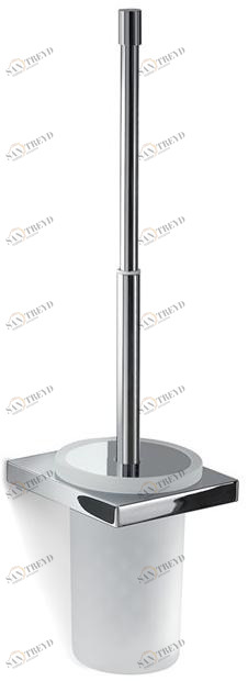 GEDY Ёршик для унитаза настенный стеклянный Lanzarote A333 