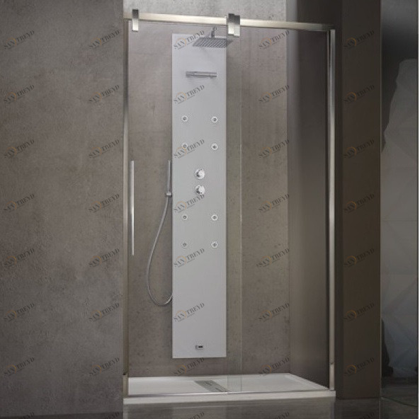 Душевое ограждение Wing W02 150 см Karolitalia BLUBLEUWINGW02150