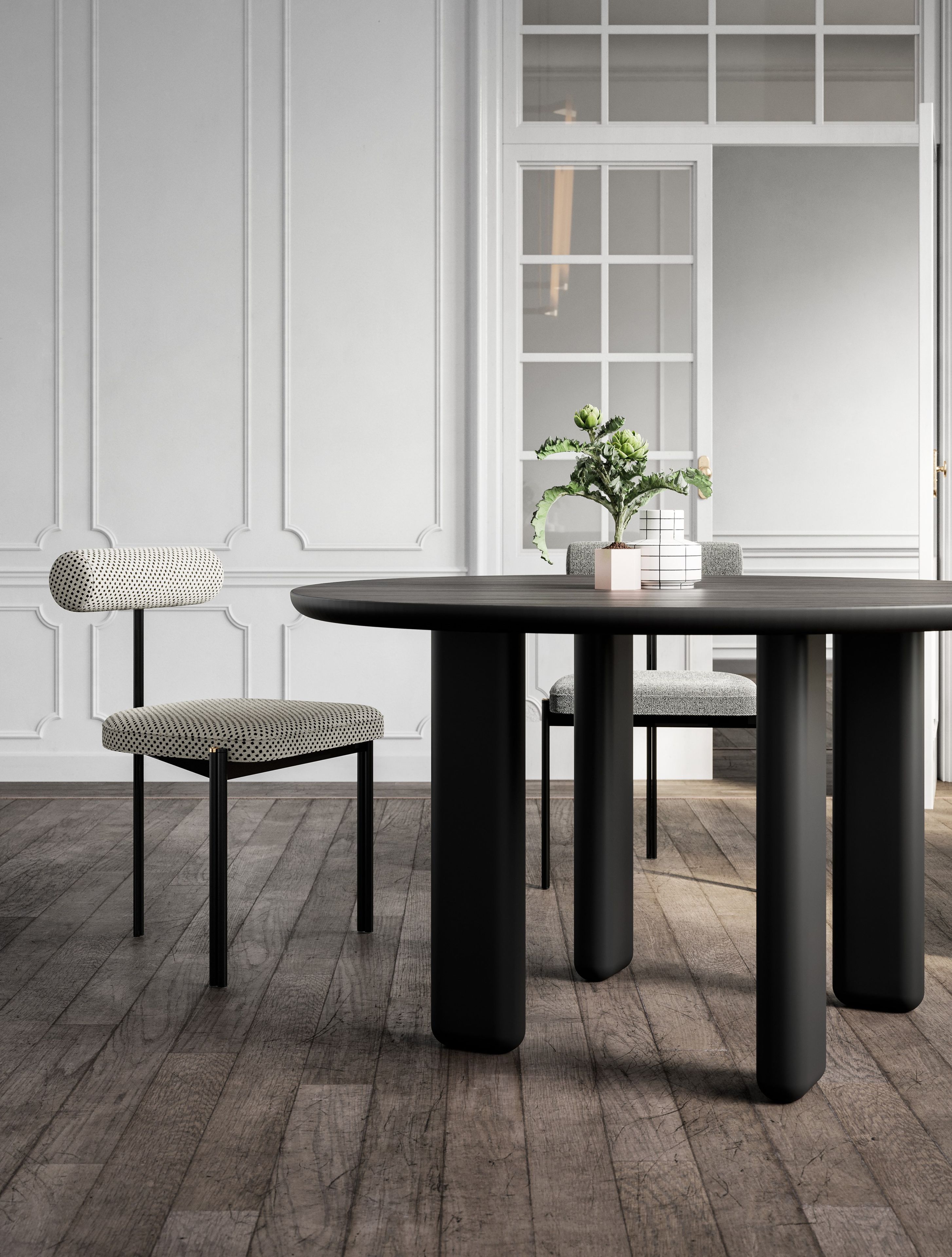 Мягкий стул из ткани Liu Jo Living Collection ARCH-00151105 - Вид №5