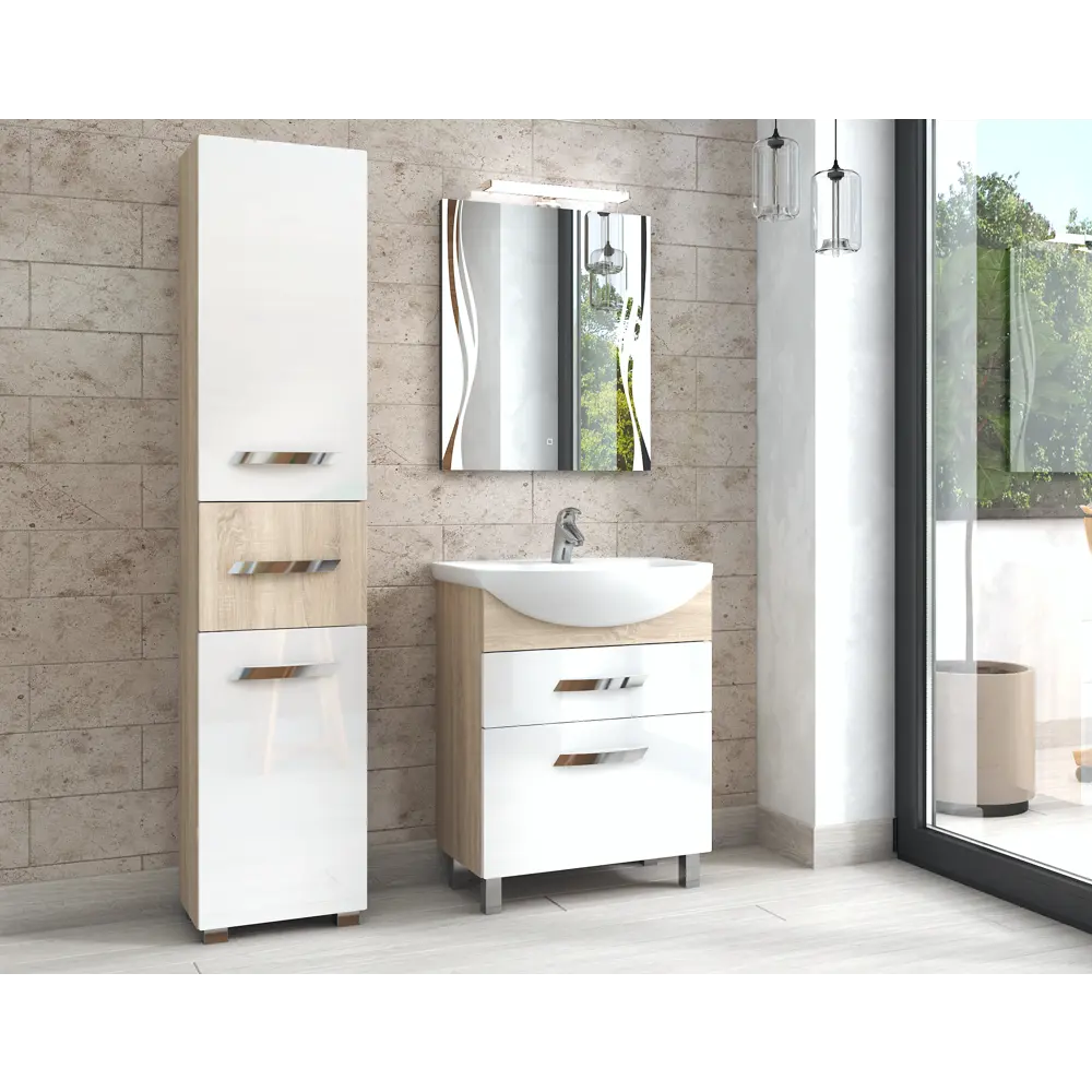 Тумба под раковину напольная Wave 75 см VIGO STLM-2108208 - Вид №7