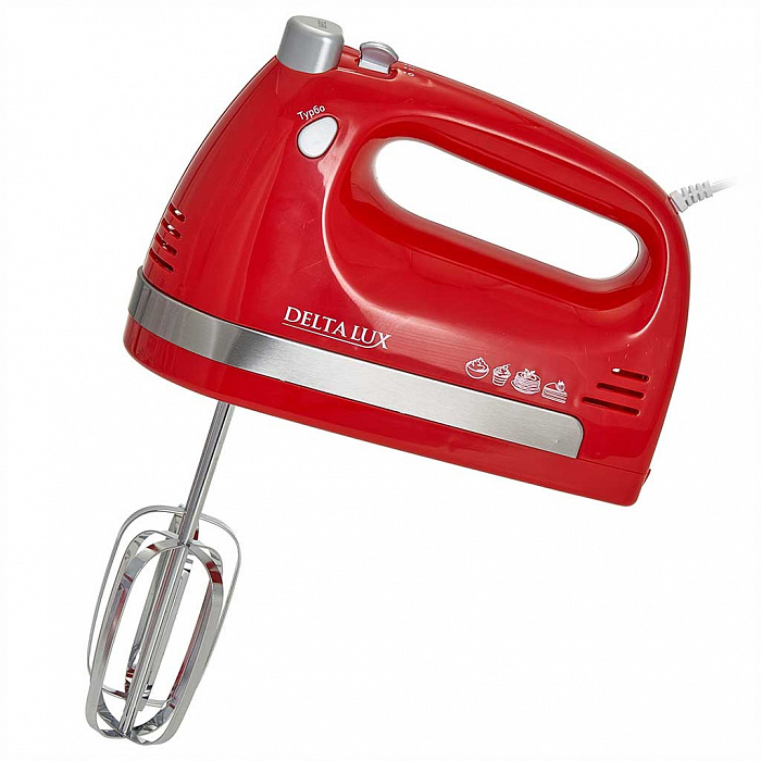 5354880 Миксер DELTA LUX DE-7705 серебристый STDN-0026474 - Вид №1