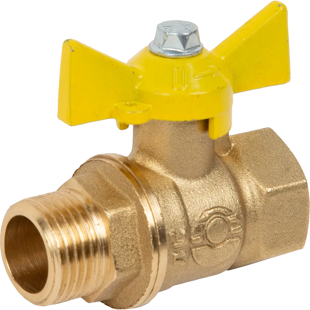 Газовый шаровой кран Santreyd 1/2" с резьбой внутренняя-наружная 83739469
