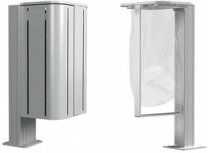 GHM-ECLATEC Урна для мусора из металла для улицы Ixea