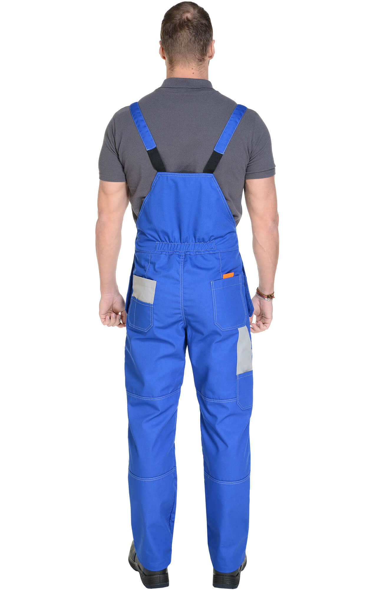 65260 Костюм "Профессионал-2" василек-светло-серый  Летняя спецодежда  размер 64-66/194-200  - Вид №22