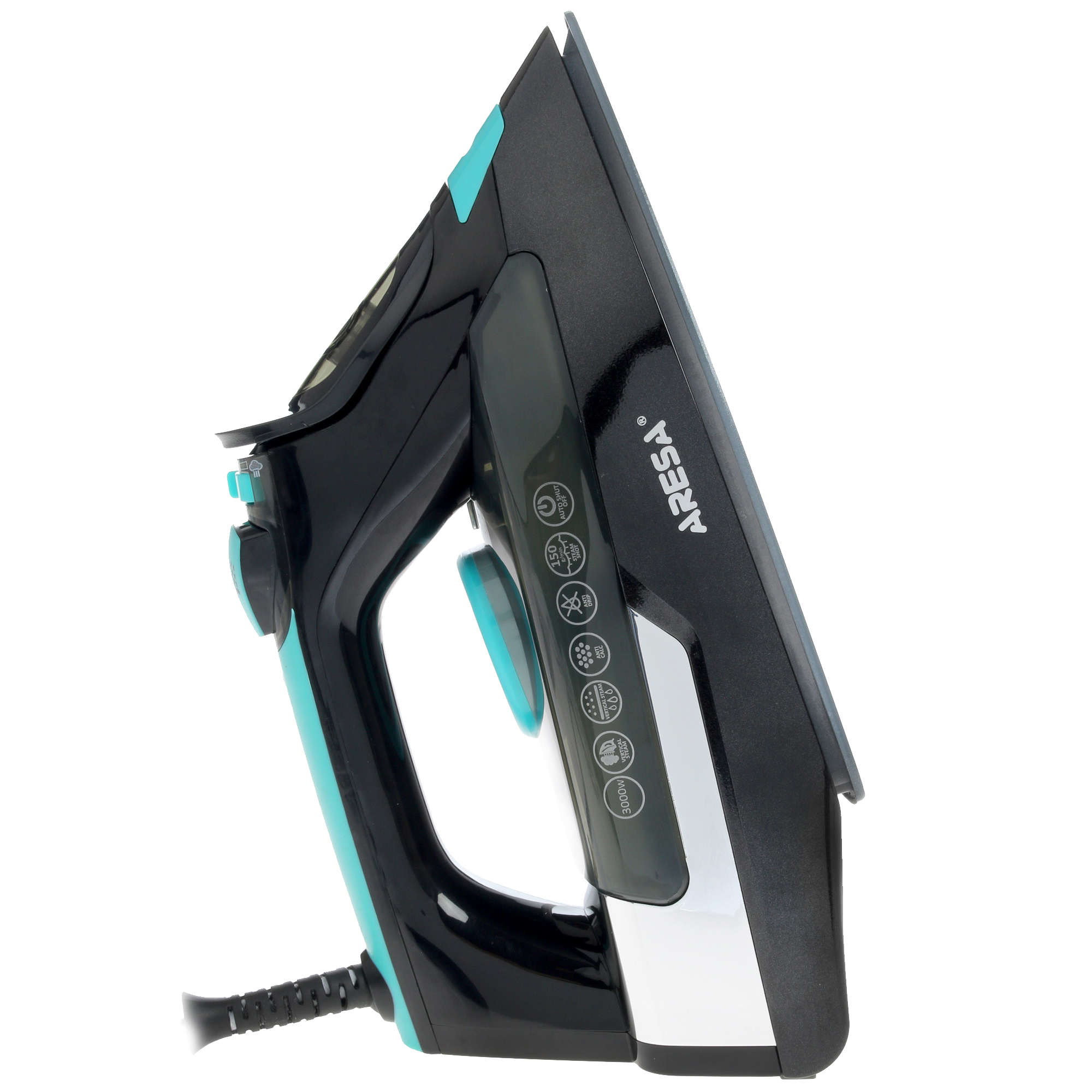 1121907 Утюг ARESA AR-3114 черный STDN-0042662 - Вид №2