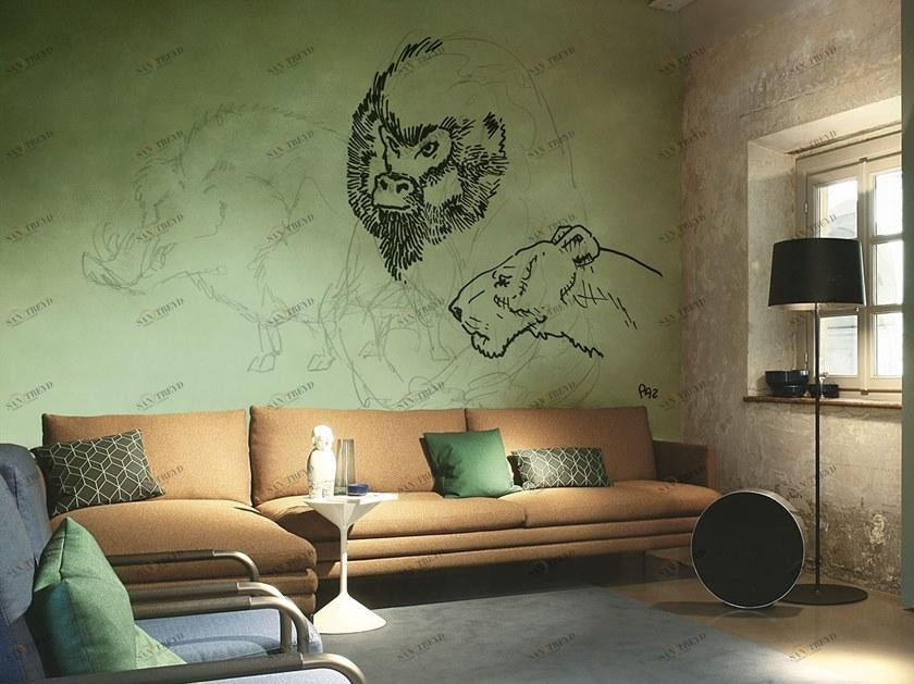 Tecnografica Водостойкие флизелиновые обои Andrea pazienza sun-id-1379609