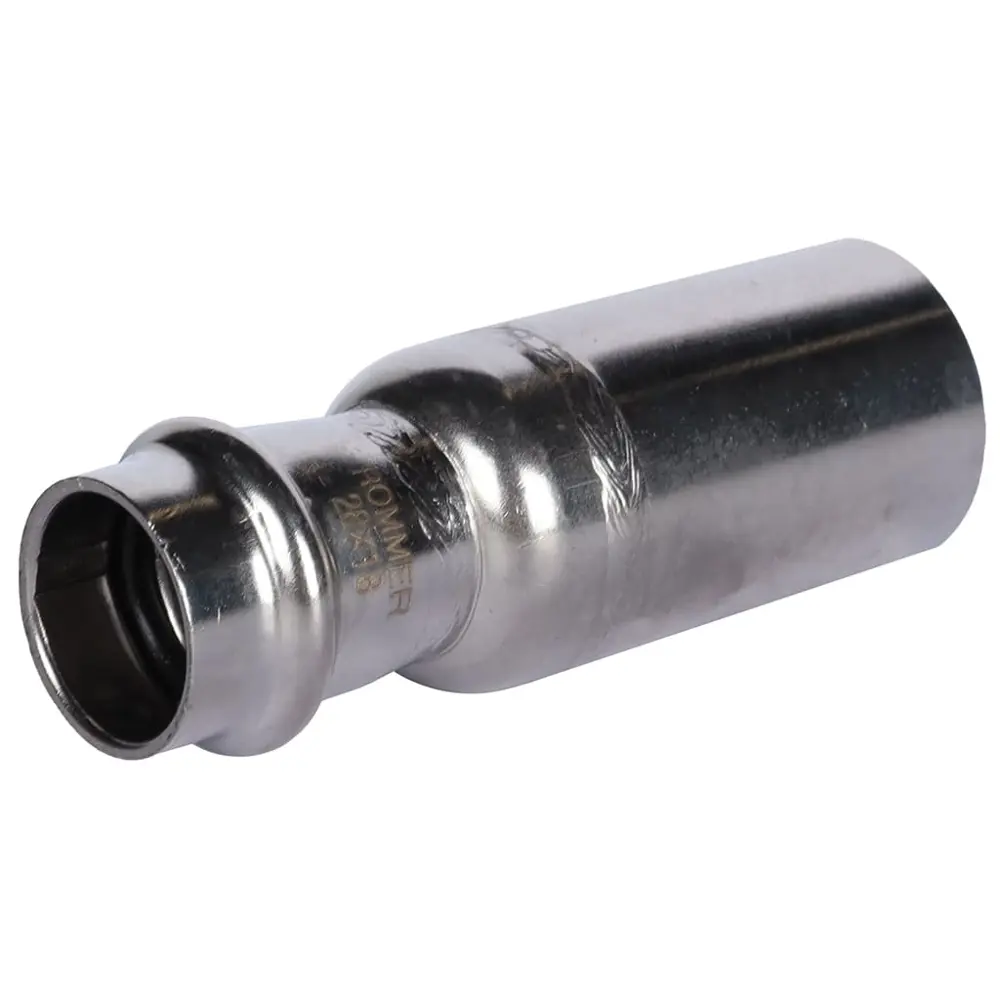 Муфта переходная Rommer 28x18 мм ВПр-НПр нержавеющая сталь 88011287 STLM-2188083 