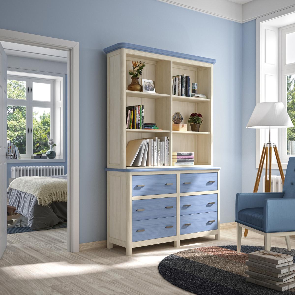 090475 Книжный шкаф Grupo Seys Cerdena Santreyd  - Вид №1