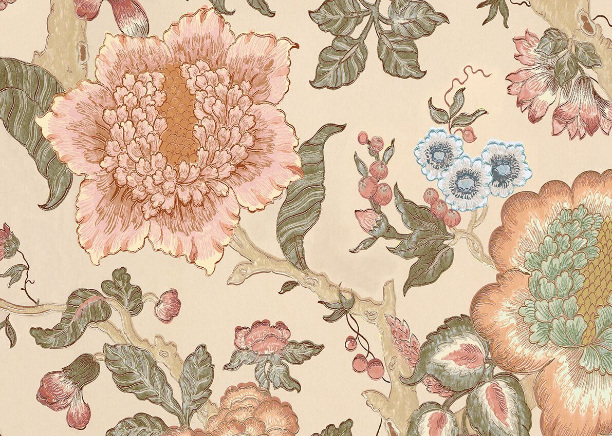 Обои с цветочными мотивами Jannelli&Volpi СП 505 GRANDE CORNICHE ARCH-00041713 - Вид №7