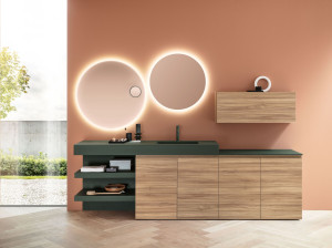 Термо текстурированный напольный умывальник