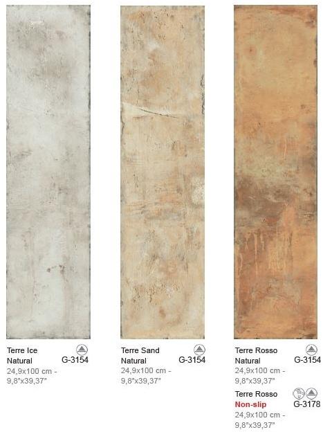 Aparici Настенная / напольная плитка из керамогранита с эффектом терракоты Terre sun-id-1431541 - Вид №8