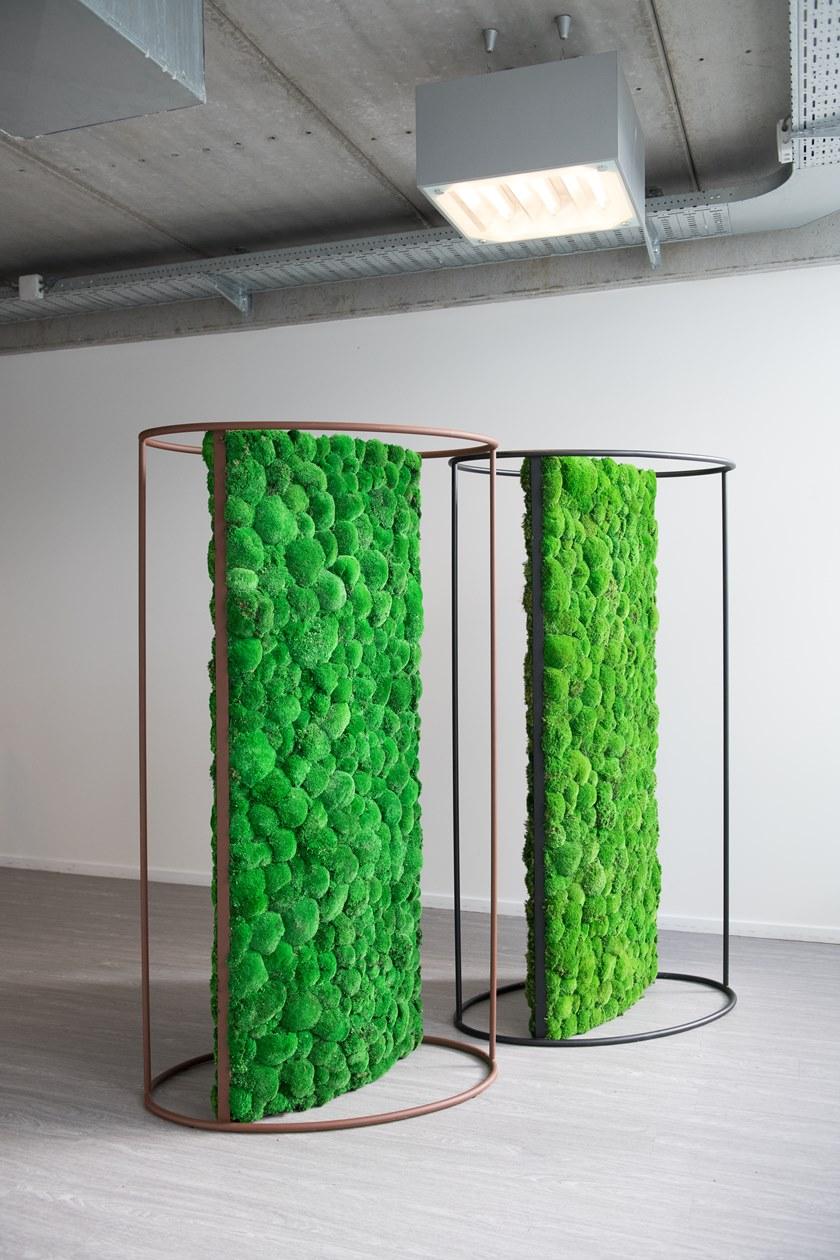 GREEN MOOD Отдельностоящая звукопоглощающая зеленая стена из стабилизированных растений G-line sun-id-1486599 - Вид №6