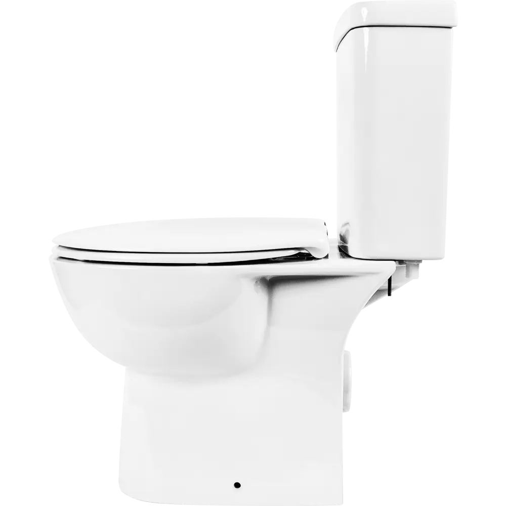 Унитаз-компакт Grohe Bau Ceramic 39604000 горизонтальный выпуск двойной слив 82109184 STLM-2034342 - Вид №3