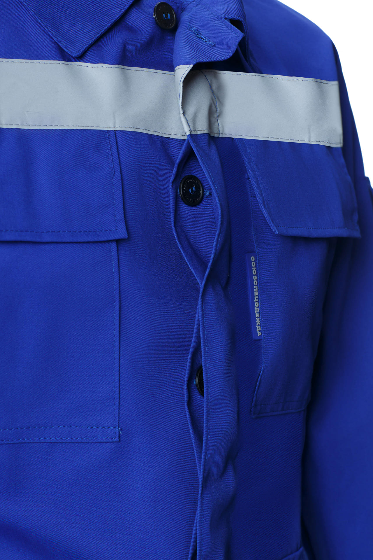 65540 Костюм "Эксперт-2" с СВП василек  Летняя спецодежда  размер 64-66/170-176  - Вид №6