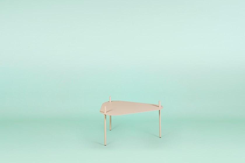 Giacopini Треугольный металлический журнальный столик Bea sun-id-1465581 - Вид №2