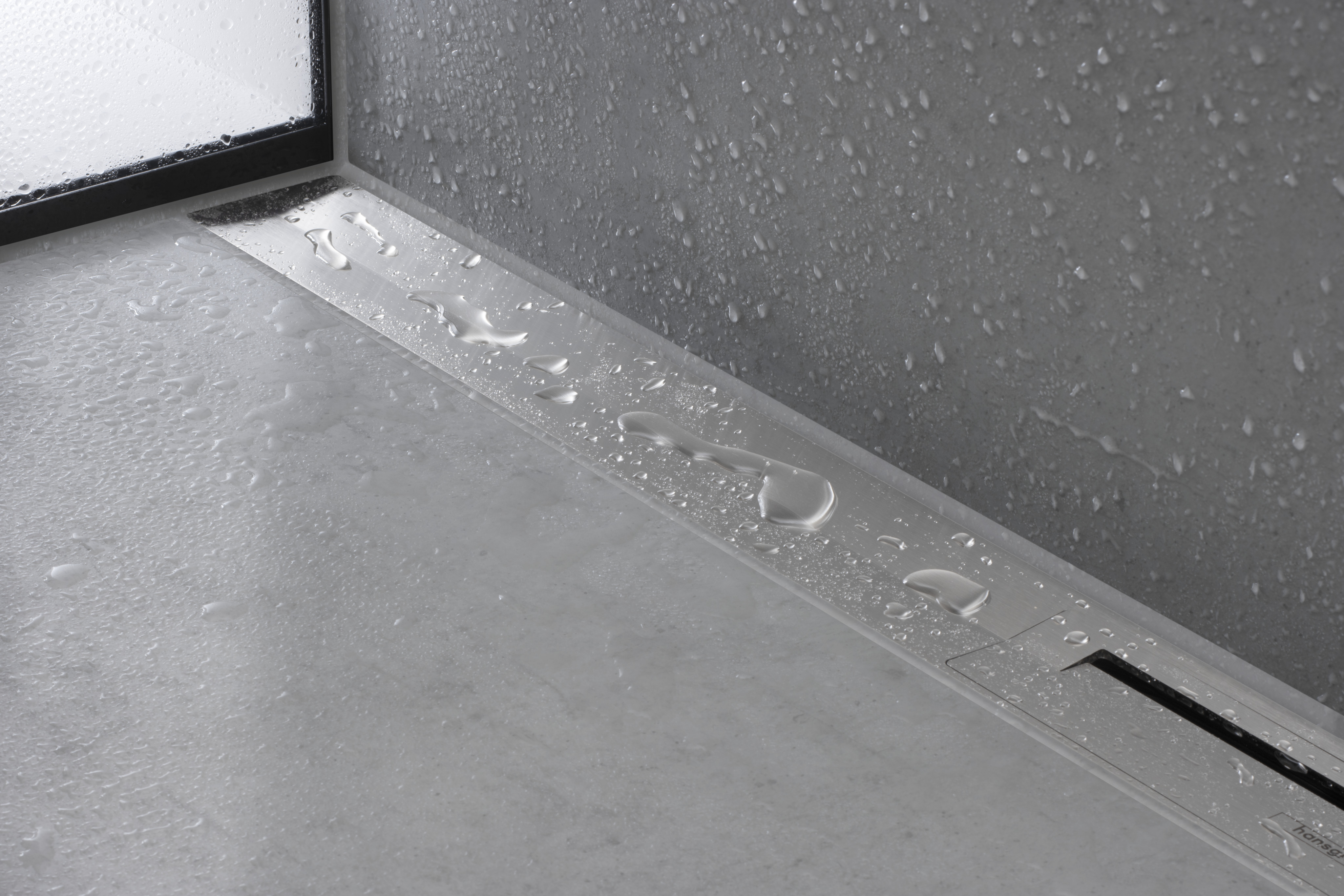 56053670 RainDrain Flex Finish набор трап для душа 1000, съемный для настенного монтажа Hansgrohe  - Вид №8