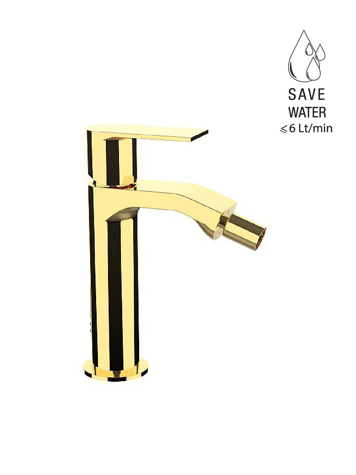 Однорычажный смеситель для биде без слива Rubinetterie Frattini Птолемей ARCH-00120735 - Вид №1