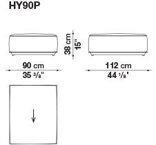 B&B Italia Outdoor Садовый диван из модульной ткани sun-id-1410409 - Вид №30