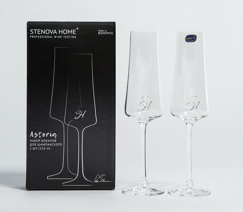 Victoria Stenova 611013 Набор бокалов для шампанского Astoria  - Вид №4
