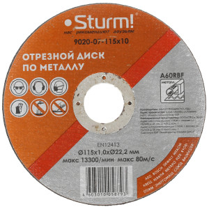 Диск отрезной Sturm! 9020-07-115x10 8113998