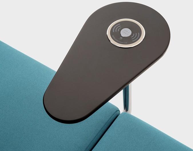 Viganò Столик металлический с разъемом USB George sun-id-1355479 - Вид №4