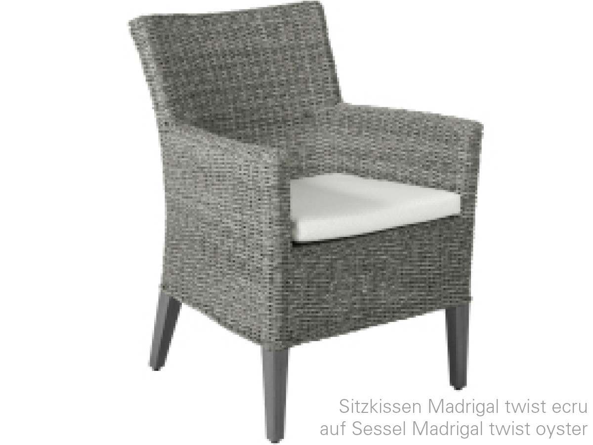 10.00.1495 Подушка кресла Madrigal Outdoor Sunbrella Ecru Mbm  - Вид №2