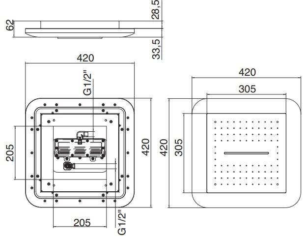 Rubinetterie Treemme Light  6544-6553-6557-6558  - Вид №4