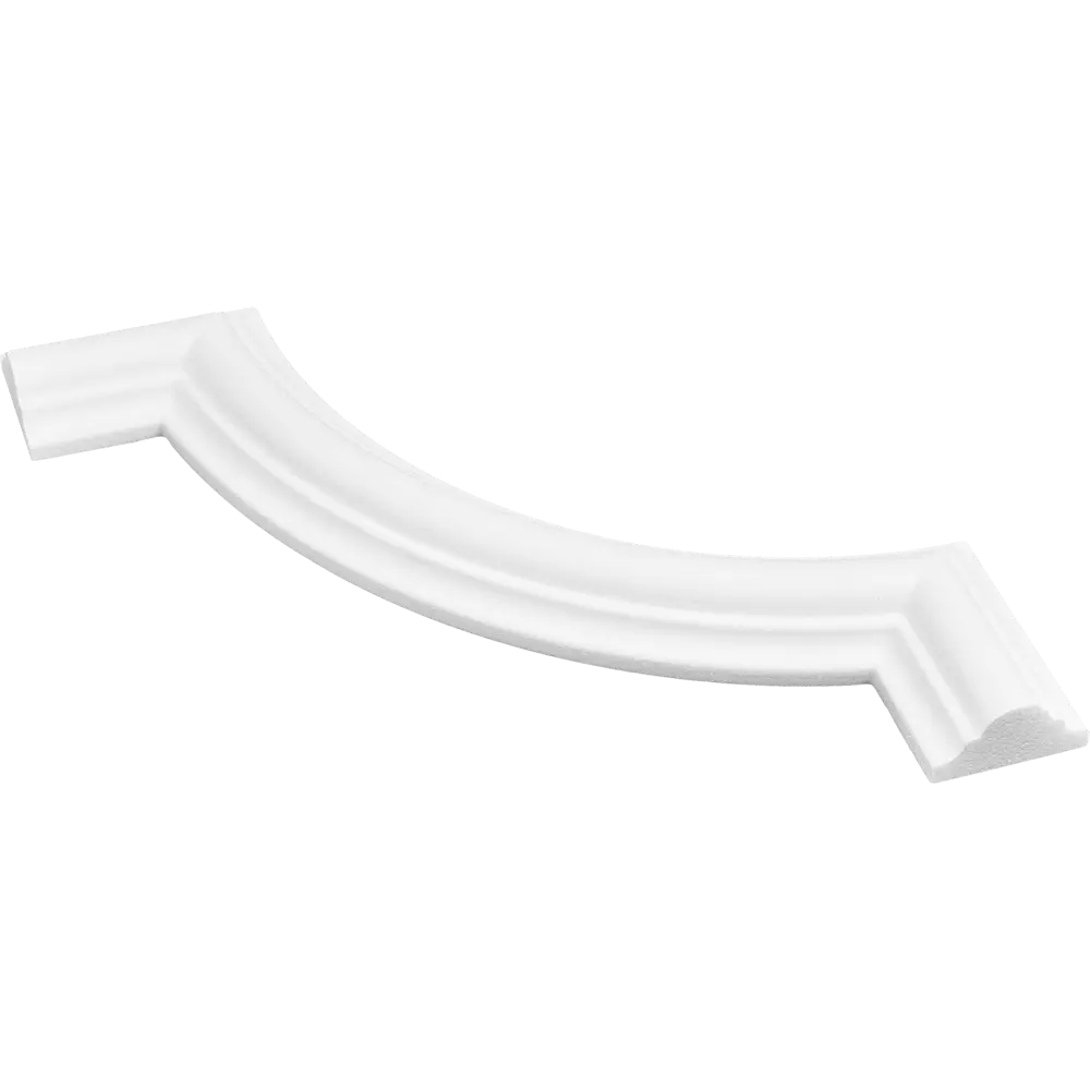 Уголок декоративный для потолочного плинтуса NMC C100-C2 белый 4 шт 89342762 STLM-0821516