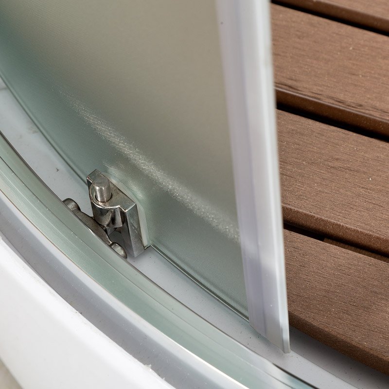 ЕМ4516 стандартная Душевая кабина DETO Серия EM B09S BLACK - Вид №12