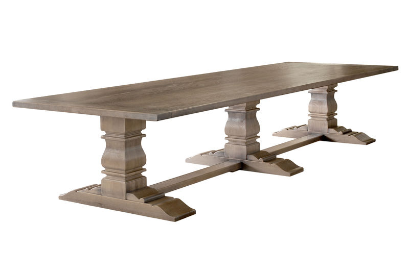 Сделанный на заказ стол Тоскана с тройным пьедесталом ijlbrown sun-id-3251841