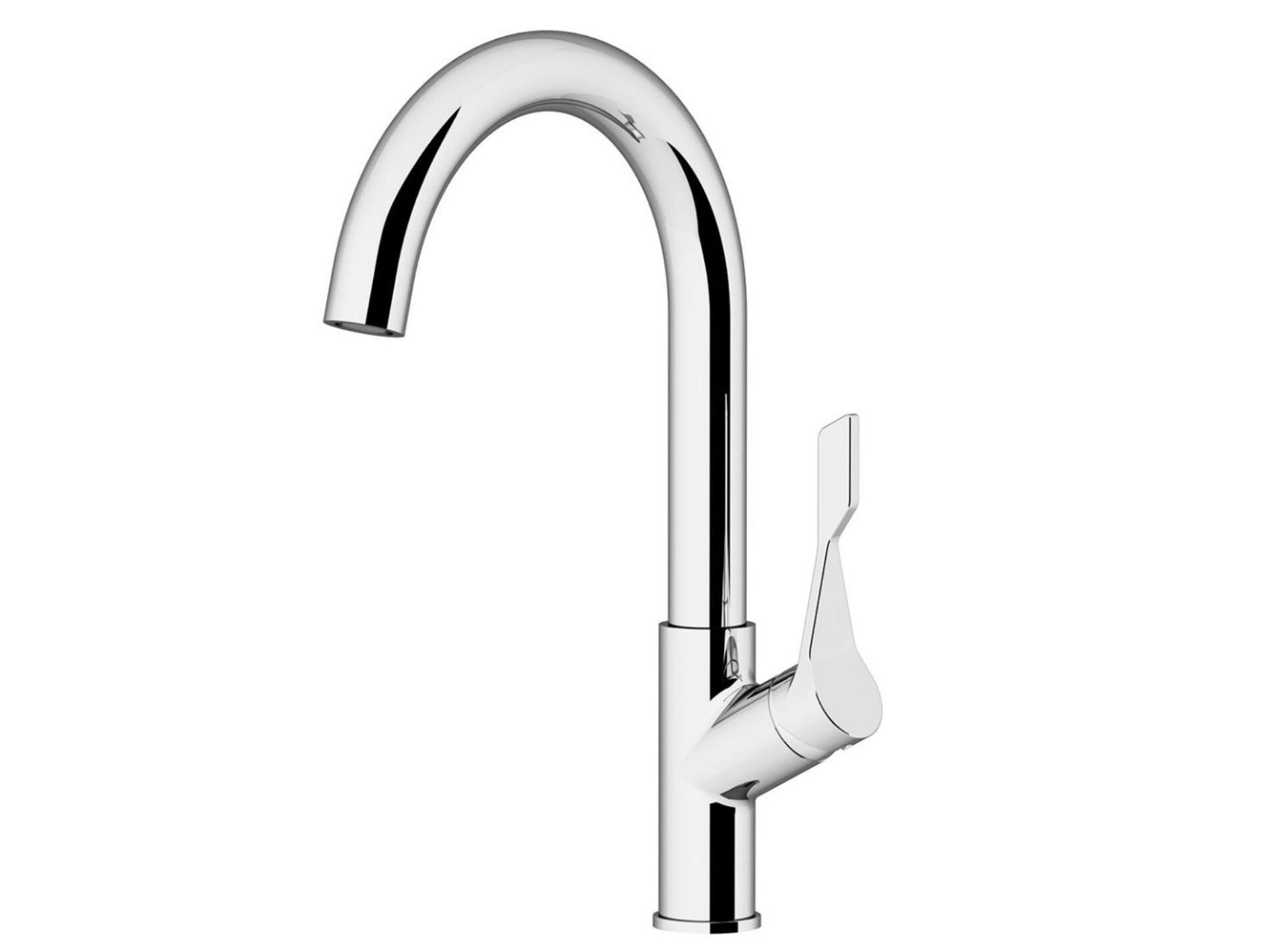 Смеситель для кухни с поворотным изливом GATTONI Tek ARCH-00032388 - Вид №1