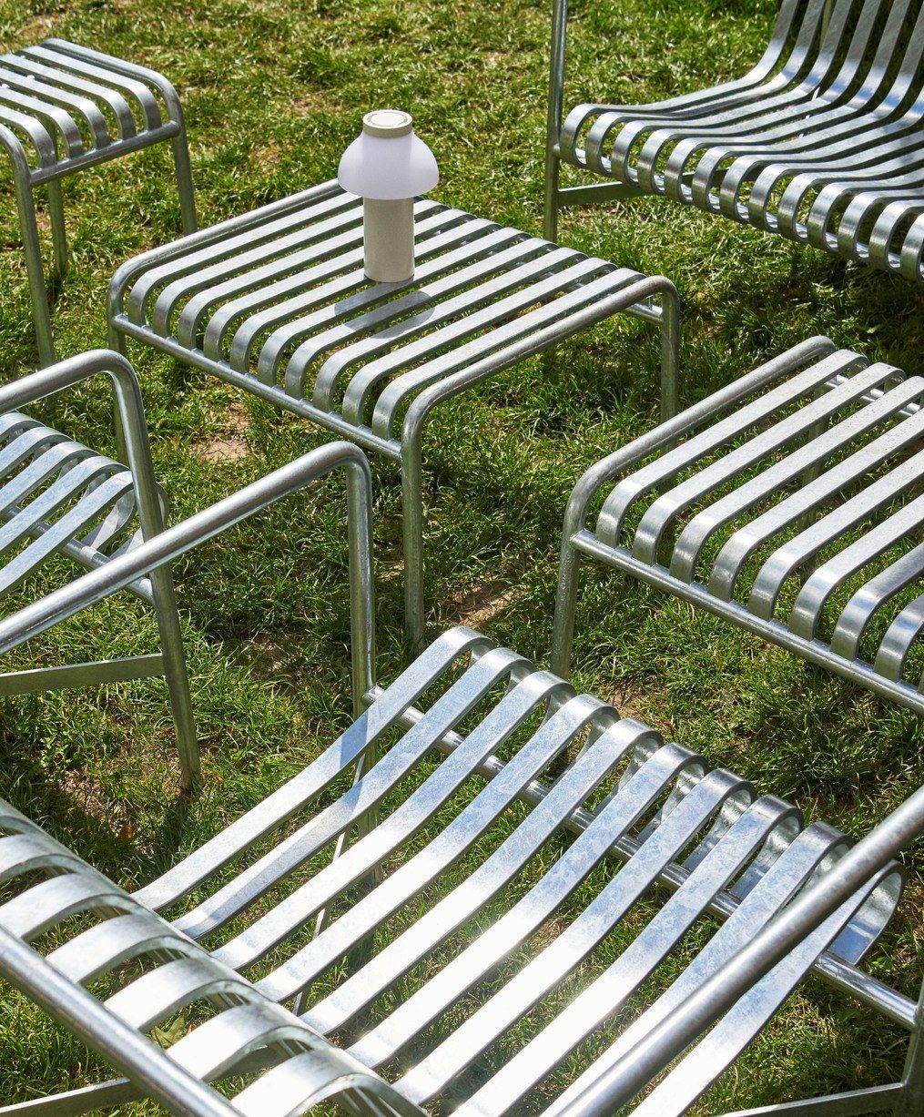 Стальная прямоугольная Садовая подставка для ног Hay Палисад ARCH-00043018 - Вид №20