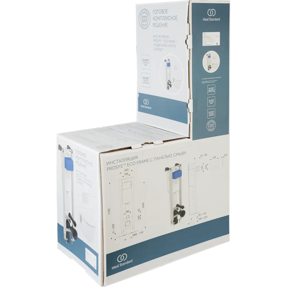 Комплект инсталляция с унитазом Ideal Standard ProSys Connect с кнопкой 86125560 STLM-2176445 Prosys Eco Connect - Вид №6