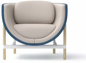 Casala Кресло из ткани с подлокотниками Capsule 4240/13