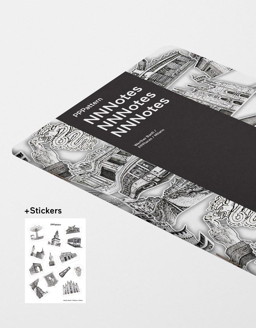 PPPattern Бумажный блокнот Nnnotes / ppplaces sun-id-1377285 - Вид №1
