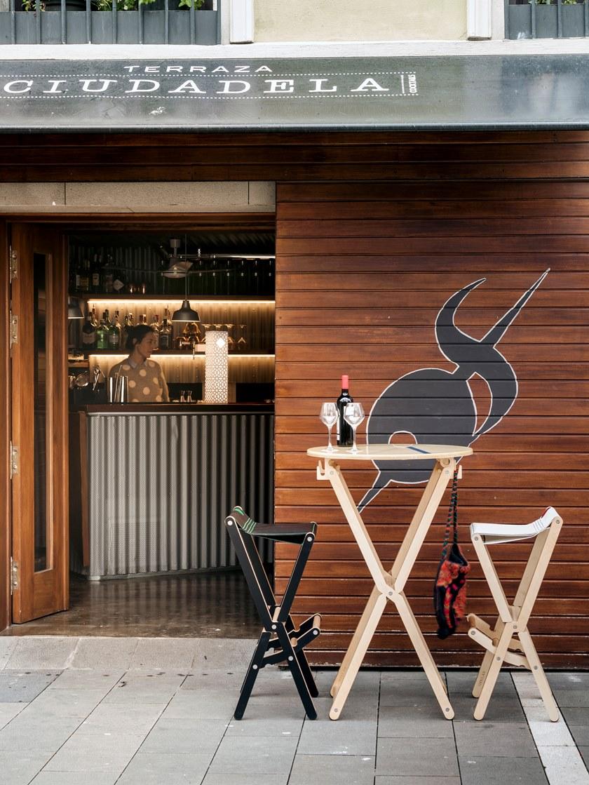 DVELAS Круглый складной высокий стол Dinghy sun-id-1514010 - Вид №2