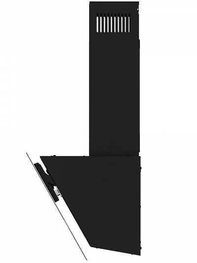 9106564 Вытяжка наклонная ELIKOR RISE BK 60 черный/черный STDN-0089381 - Вид №1