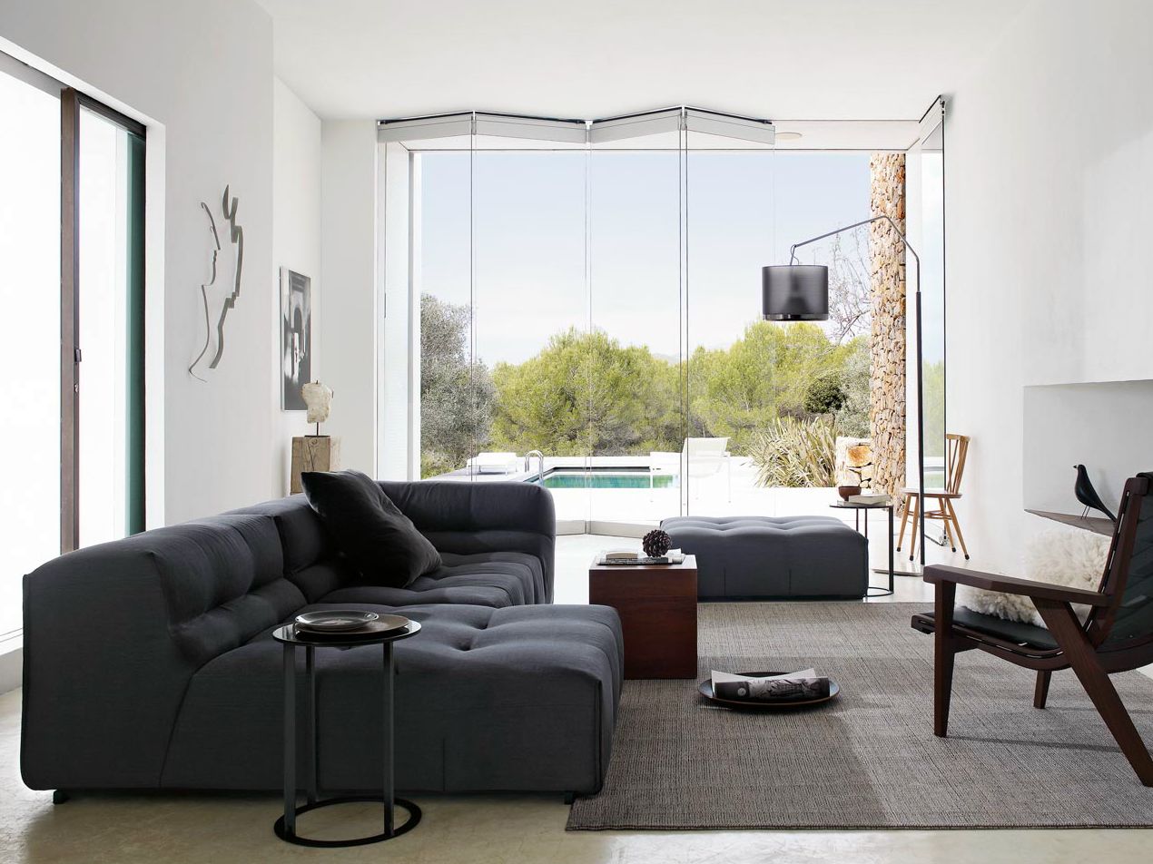 Секционный диван из ткани B&B Italia Tufty-Too ARCH-00095690 - Вид №5